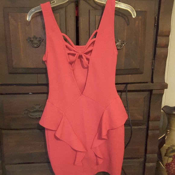 Bodycon pink dress - Picture 2 of 2